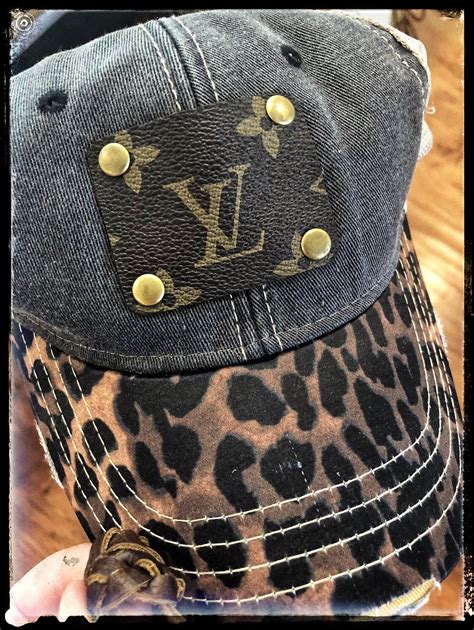 repurposed louis vuitton hat